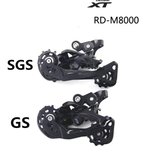 XT M8000 11 speed rear derailleur medium/long cage RD-M8000 GS/SGS for MTB bike