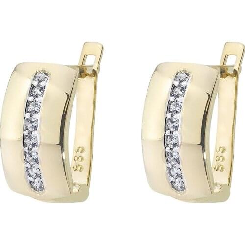 Womens Gold 14 Set Line Earrings For Women Extraordinary Earrings Jewelry