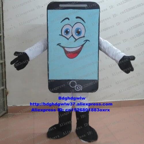 Mobile Phone Cellphone Handset Cell Cellular phone Mascot Costume Cartoon Character New Year Party The Choicest Goods zx600