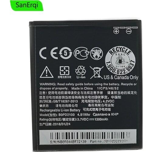 B0PD2100 For HTC desire 210 Battery 1300mAh phone Battery High Quality SanErqi