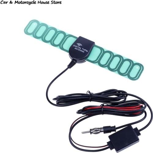 Car AM FM TV Radio Digital Antenna Aerial Signal AMP Amplifier Booster