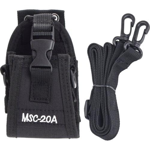 Radio Case Holder MSC-20A Nylon Carry Case for Baofeng UV-5R UV-82 UV-888S UV-9R Walkie Talkie