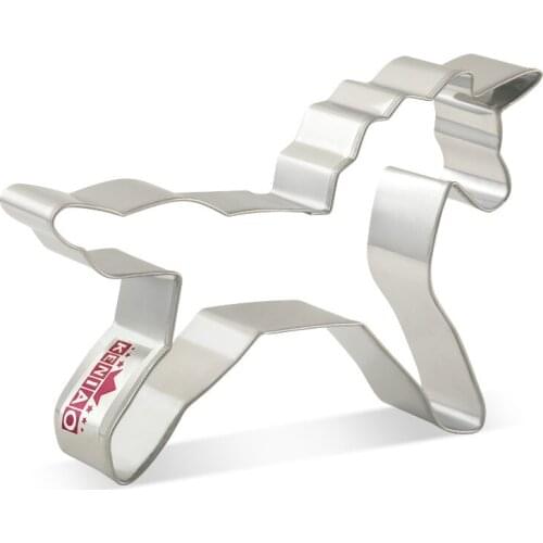 KENIAO Unicorn Whole Body Cookie Cutter for Kids Cutters - Biscuit / Fondant / Pastry Cutter - 11.3 x 8 cm - Stainless Steel
