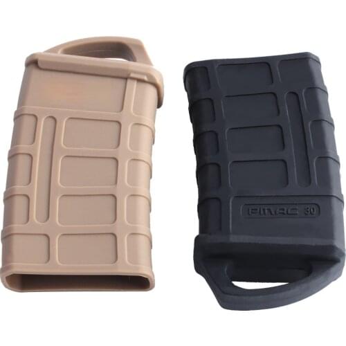 Magorui 1Pcs M4/M16 PMAG Fast Magazine Rubber Holster Rubber Pouch Sleeve Rubber Slip Cover Tactical Hunting Accessories