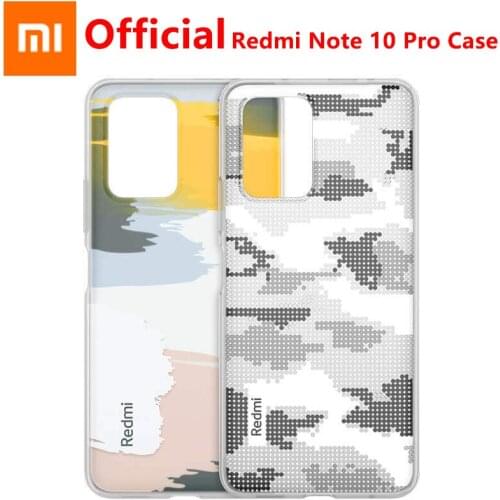 Official Xiaomi Redmi Note 10 Pro Case TPU Protective Shell Feel comfortable For Xiaomi Redmi Note 10 Pro