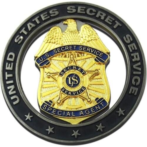 Wholesale Custom Sports Running Gold Souvenir Magnetic Military Badge k200422