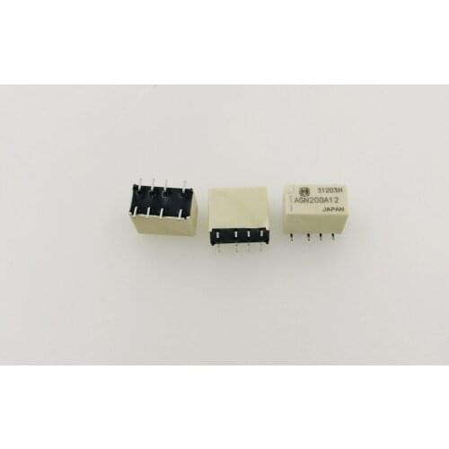 Original AGN200A12 8pin SMT 12VDC relays