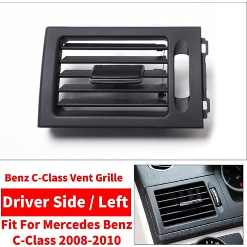 LHD Car AC Front Left Right Air Conditioner Vent Grille W204 Panel Cover For Mercedes Benz C-Class C180 C200 C220 C260 C300 C350