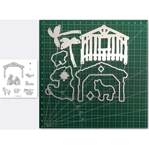 Pray Metal Cutting Dies and Stamps Stencils For DIY Scrapbooking Photo Album Decor Die Cut Embossing Paper Card Crafts