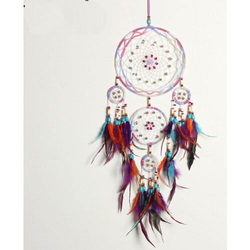 Handmade Tassels Wind Chimes Dream Catchers Bohemian Dreamcatchers Wall Hanging Home Decoration Ornament Craft Gift