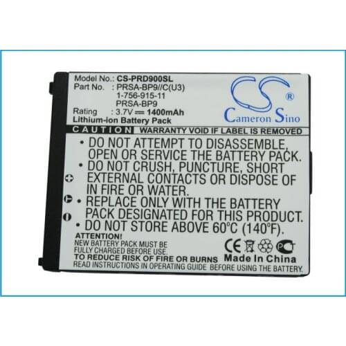 Cameron Sino 1400mAh Battery PRSA-BP9 for Sony Portable Reader PRS-900, PRS-900BC, Ready Daily Edition