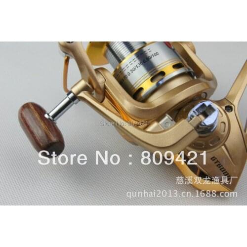 Whole Sale 20pcs/lot Professional GT3000A New 8+1 BB High Power Gear Spinning Aluminum Fishing Reel High Speed