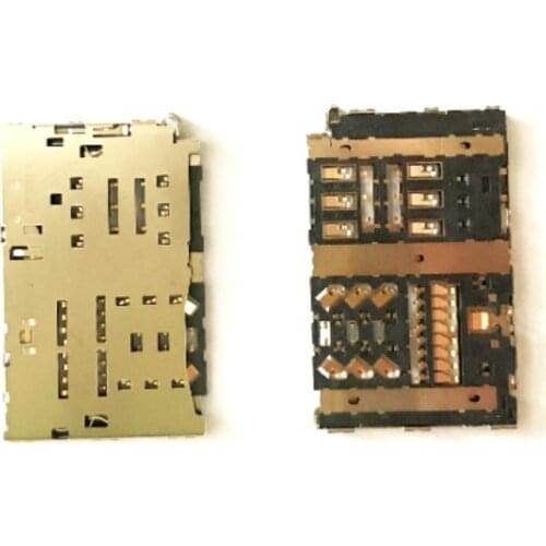 20PCS SIM Card Reader Slot Tray Holder Connector Module For LG G6 H870 H870DS LS993 VS988 H872 Socket