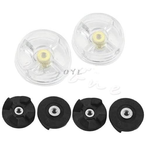 Replacement 2 Plastic Gear Base 4 Rubber Gear For Magic Bullet Spare Parts
