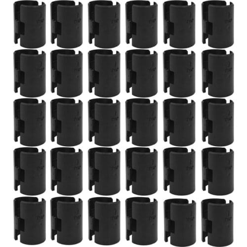 74-Packs Wire Shelf Clips Wire Shelving Shelf Lock Clips for 1 Inch Post- Shelving Sleeves Replacements