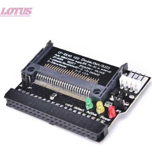 1PC 40 Pin IDE Bootable Adapter CF to IDE Adapter Compact Flash CF to 3.5 Female Converter Card