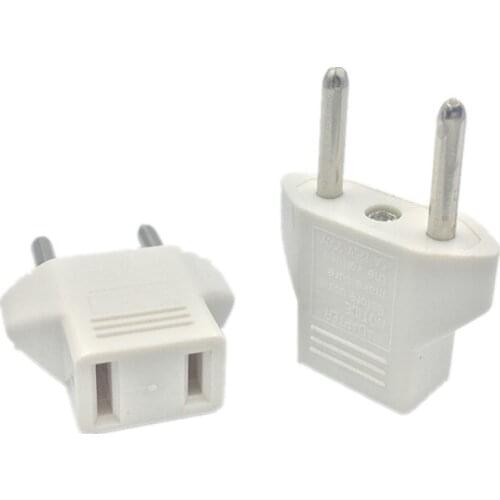 1pcs US to EU Plug Adapter CN Chinese to Euro EU Travel Adapter European Type C Plug Converter Electric Power Sockets Outlet