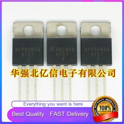10Pcs/Lot New Original IMPORTED Field Effect Tube RFP50N06 50A60V Good Quality