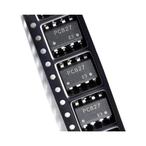 PC827 light coupling patch SOP8 optoisolator photoelectric coupling 10PCS