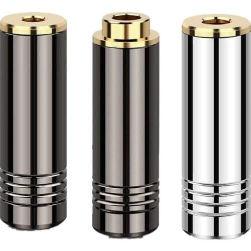 2PCS Audio Jack Connector 2.5mm 3.5mm 4.4mm Female Plug Adapter Copper Gold Plated Earphone Stereo Socket 4/5 Pole Balance Plug