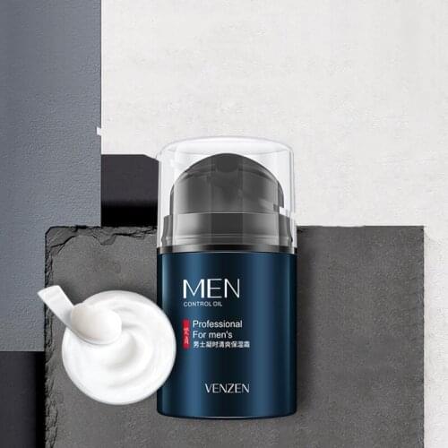 50g Oil Control Firming Tender Face Cream Hydration Moisturizing Refreshing Smoothing Lock Water Men Facial Skin Care
