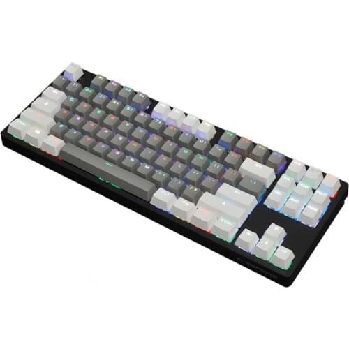 87-key Keyboard For PC Computer With Contrasting Color Keycap Color PBT Mechanical Keyboard Replacement Keycap