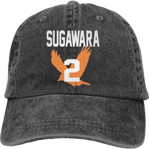 JerseySuga Number 2 (Karasuno) The Baseball Cap Peaked capt Sport Unisex Outdoor Custom Haikyuu Volleyball Club Sports Boys Hats