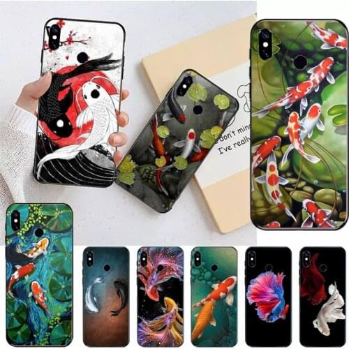 Fish lukey retro animal Phone Case For Xiaomi Redmi note 7 8 9 t max3 s 10 pro lite coque funda shell cover