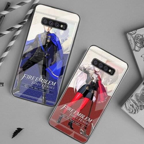 Fire Emblem Three Houses Phone Case Tempered Glass For Samsung S20 Plus S7 S8 S9 S10 Plus Note 8 9 10 Plus