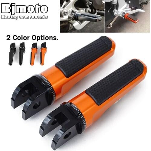 For APRILIA SHIVER 750/900 Motorcycle Foot Pegs Front Rider Pedal For DUKE125 2011-2021 DUKE200 2012-2015 DUKE390 13-21