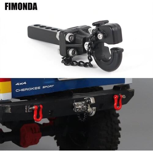 FIMONDA 1:10 Scale Accessories Metal Tow Hook Trailer Hitch for RC Crawler Traxxas TRX4 TRX6 Axial SCX10 90046 03007 GEN 8 86100