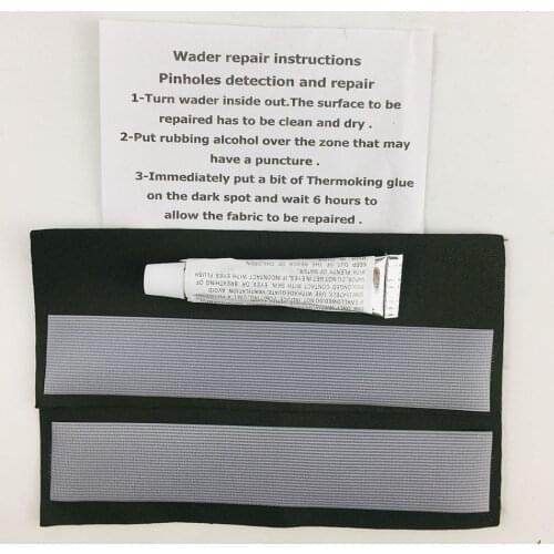 JEERKOOL Repair Bag For Fly Fishing Clothes Wading Hunting Pants Overalls Waterproof Waders