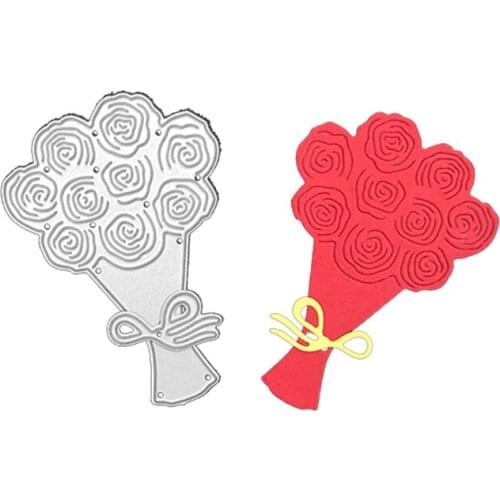Julyarts Rose Metal Cutting Dies Craft For Stencil Handmade Paper Card Make Mould Model Craft Decor New Arrival 2021