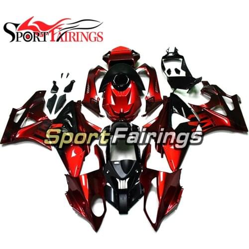Bodywork for BMW S1000RR 2009 2010 2011 2012 2013 2014 Cowlings ABS Plastic Injection Panels Autobike Body Work Pearl Red Black