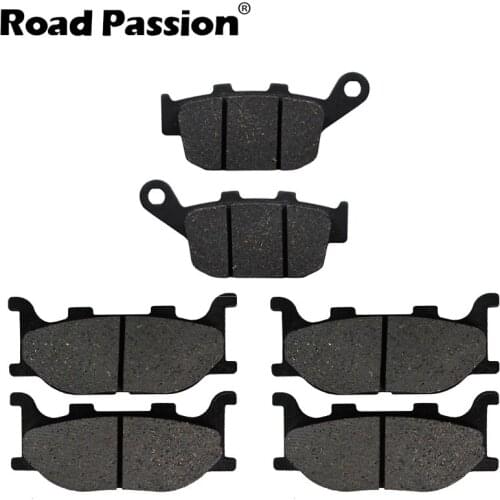 Road Passion Motorcycle Front & Rear Brake Pads For YAMAHA FZ6R 2009-2010 XJ6-N Diversion 600 XJ6-S 2009-2013 XJ6-F 2010-13