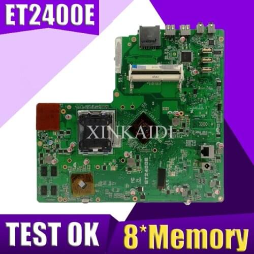 XinKaidi Original All-in-one For ASUS ET2400 ET2400E 8*Memory mainboard 100% Test ok Works