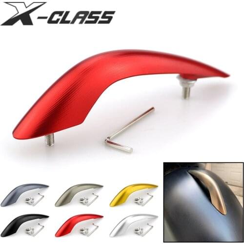 Motorcycle Front Fender Nose Decorater Beak CNC Aluminum Accessories for Piaggio Vespa GTS 250 300 2013 - 2017 2018 2019 2020