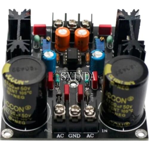 LM317 LM337 Servo Rectification Filter Power Supply Board AC to DC NEW