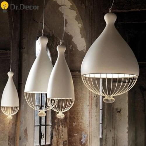 Nordic Industrial Pendant Lights Lighting Modern Living Room Dinning Room Restaurant Deco Hanging Lamps Kitchen LED Pendant Lamp