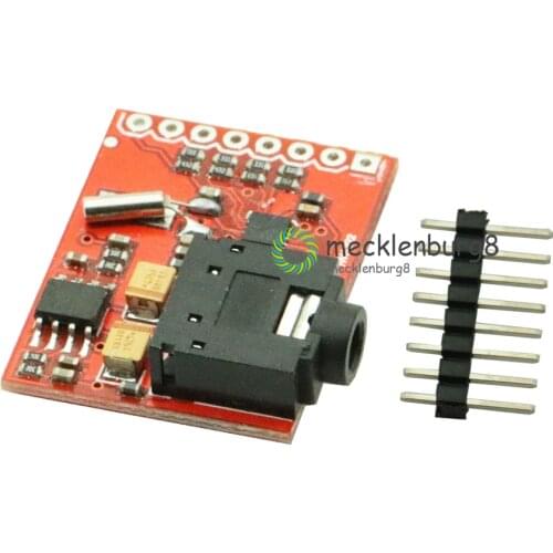 Si4703 RDS FM Radio Tuner Evaluation Breakout Board Module For Arduino AVR PIC ARM Radio Data Service Filtering Carrier Module