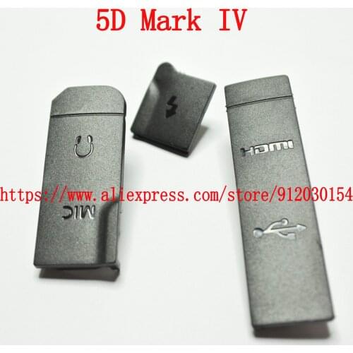 High-quality NEW USB/HDMI-compatible DC IN/VIDEO OUT Rubber Door Bottom Cover For Canon EOS EOS 5D Mark IV / 5D4 Digital Camera