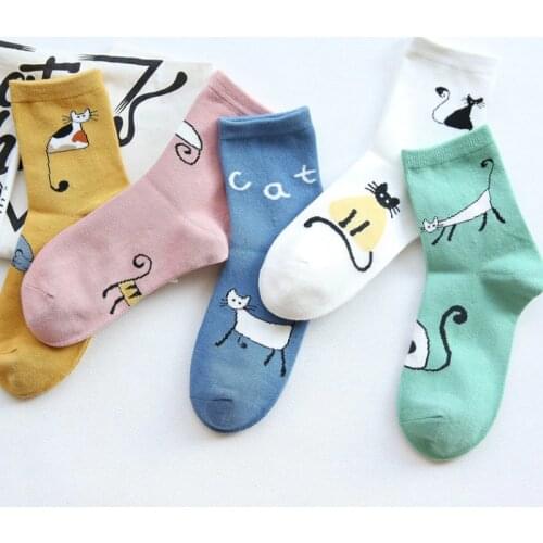 YSMILE Y Women's Socks With Inscriptions