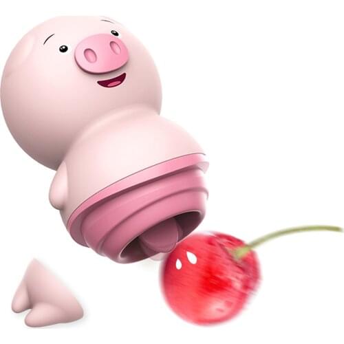 Tongue Licking Vibrator Sex Toys for Woman 6 Modes Nipple Massager BDSM Clitoris Stimulator Female Masturbator