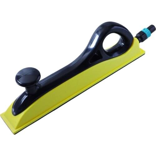 1Pc Sanding Block Hand Dust Extraction Grinding Holder Hook Loop Drywall Vacuum Polish Tools