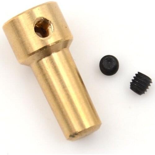 1 x Shaft Coupler Clamp Fixture Brass 3.17mm Electric Drill Chuck JT0 Coupling Motor 20mm