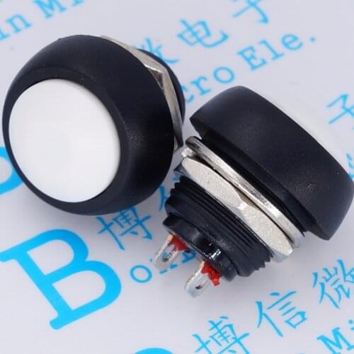 20pcs 12MM small no lock switch button switch waterproof switch self-resetting