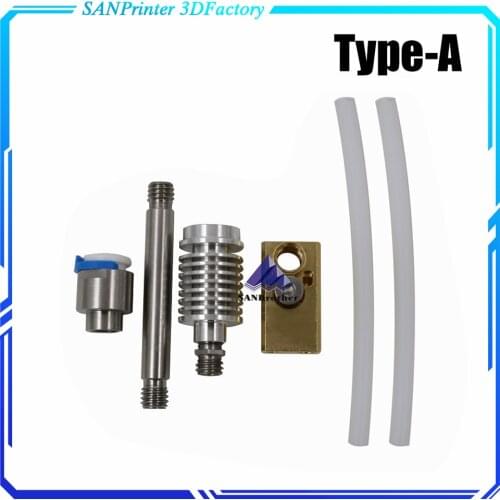 3D Printer UM2 Extended Updated version for 1.75mm filament Newest Olsson Block Nozzle Hot end Kit