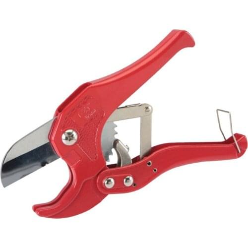 42mm PE PVC PPR Aluminum Plastic Pipe Water Tube Tubing Hose Cutter Scissor Knife Cut Ratchet Plumbing Tool