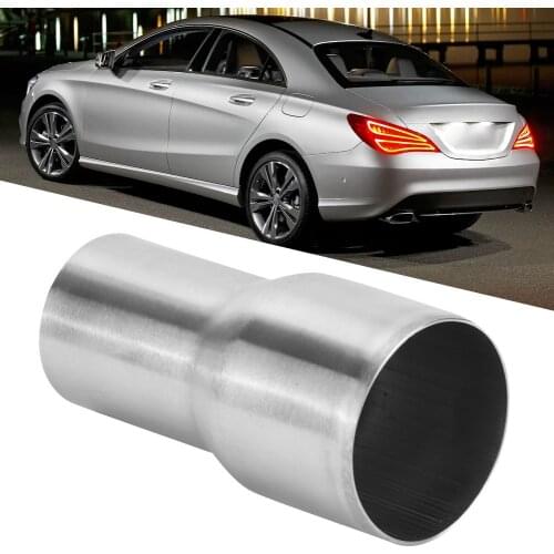 Exhaust Pipe Adapter Universal Stainless Steel Exhaust Pipe Connector Tube Adapter Reducer Modified Part Exhaust Pipe Adapters