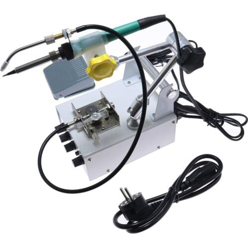 Automatically Soldering Machine Internal Heating Iron Foot Gun Send Tin Spot Welding Repair Tool 220V 60W